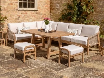 Wie Sie die perfekten Gartenmöbel für kleine und große Gärten finden
