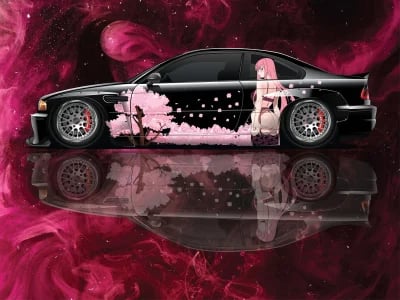 Anime for Car trifft Motorrad: Was Sie über die Kosten Motorrad Folieren wissen müssen