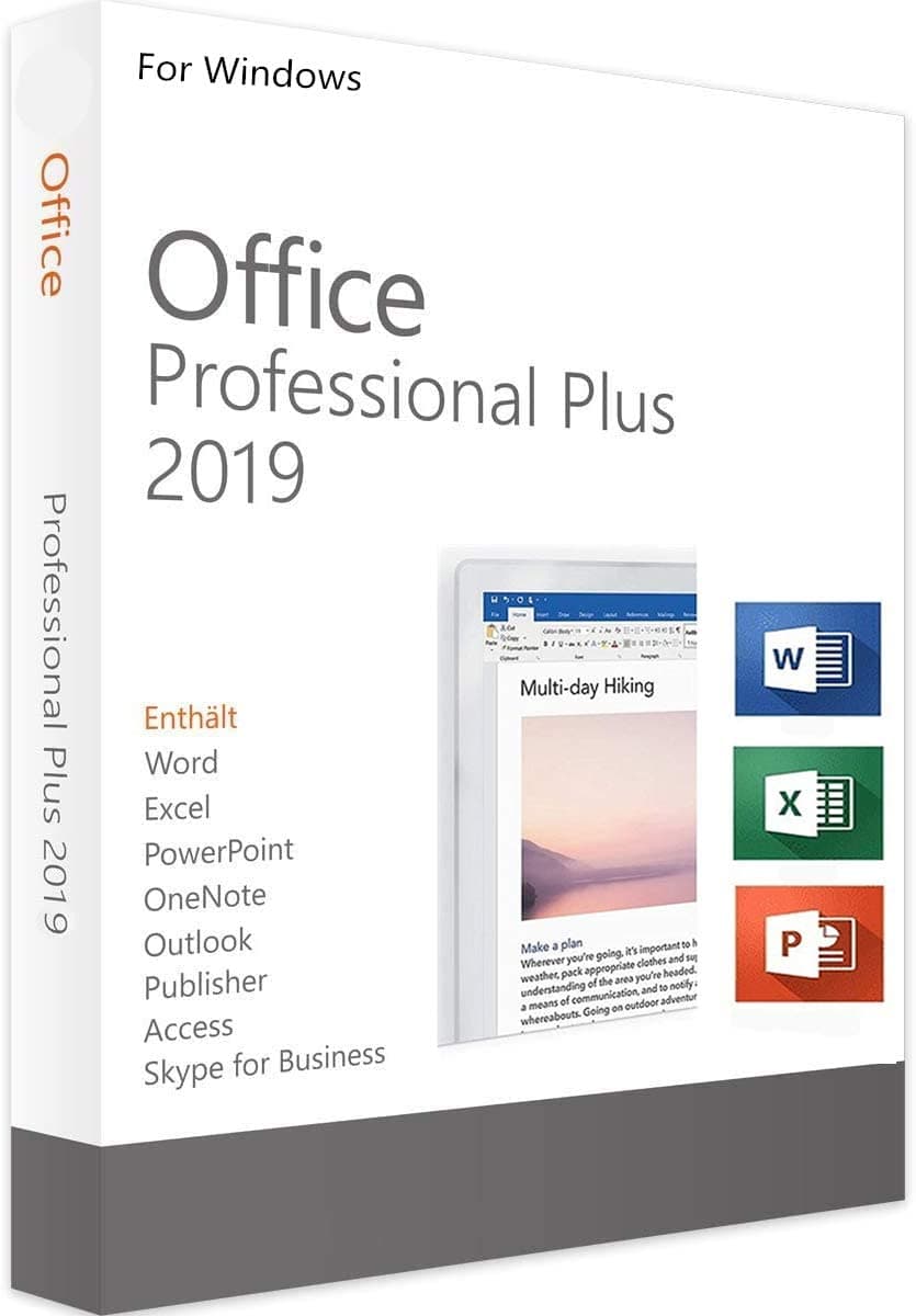 MICROSOFT OFFICE PROFESSIONAL PLUS 2019 ÜBERPRÜFUNG