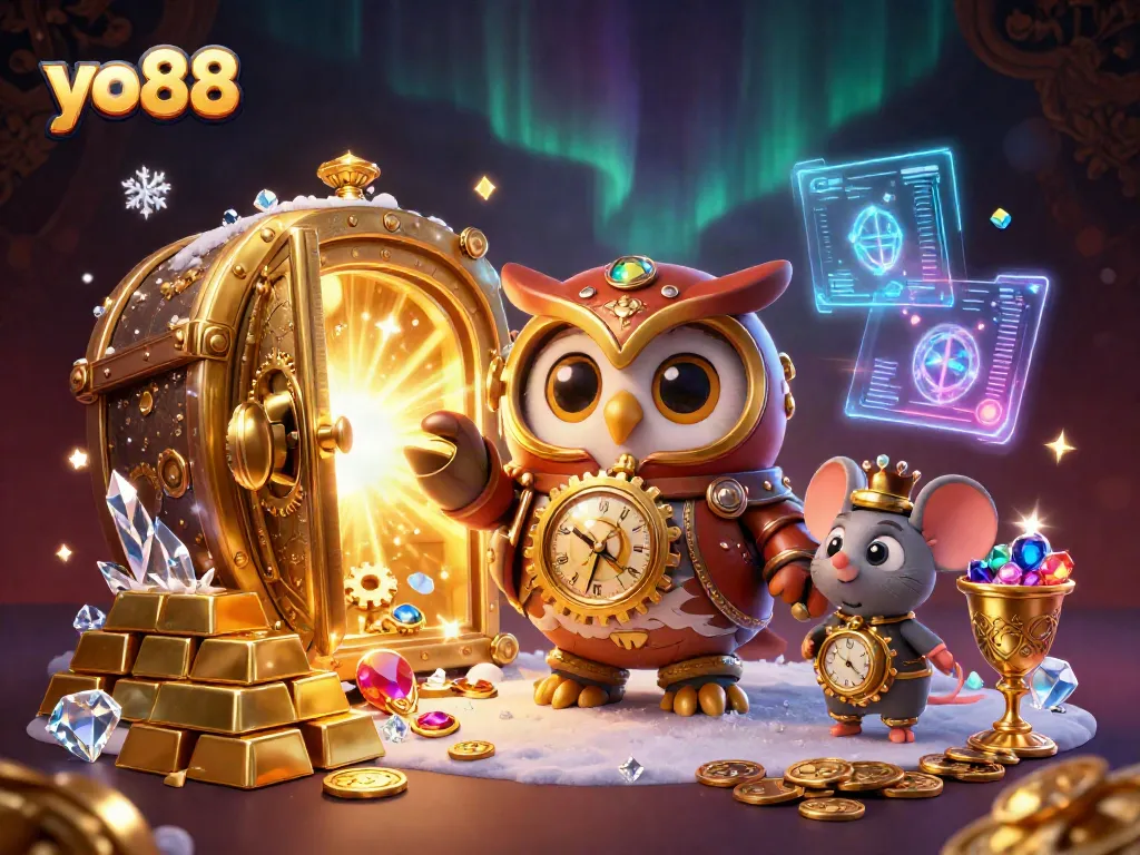 Experience thrilling gameplay with yo88 in a vibrant steampunk casino world.