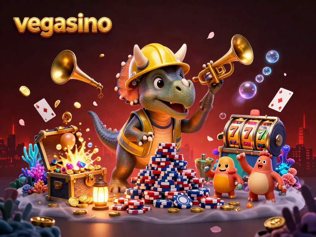 Experience vegasino's thrilling adventures with playful dinosaurs and exploding treasure.