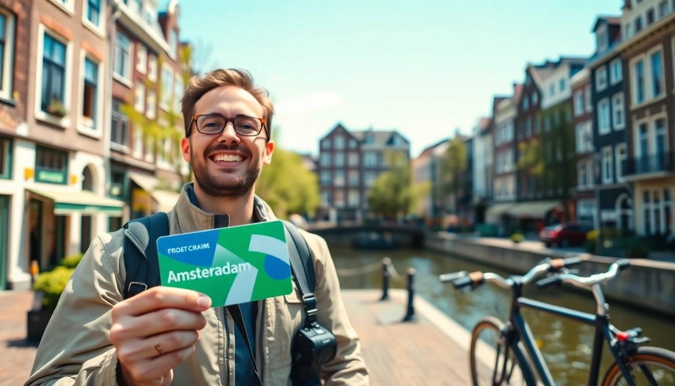 Erleben Sie die Vorteile der Amsterdam City Card beim Erkunden der Stadt mit Freude und Energie.
