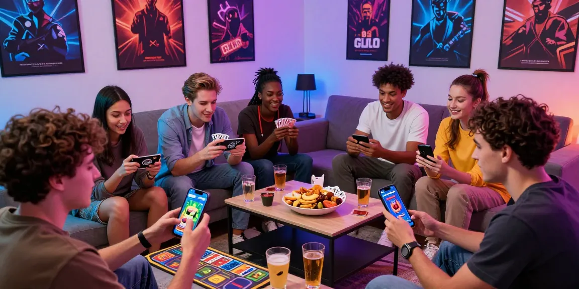 Exciting online gaming session at https://b52club.radio.fm/ with friends enjoying card games in a vibrant atmosphere.