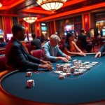 Enjoying a thrilling poker game at NV Casino, showcasing exciting gameplay and luxury.