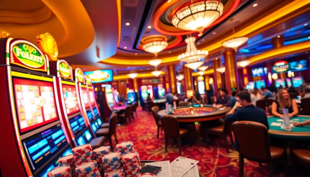 Experience thrilling gameplay at gamebaidoithuong.trading with vibrant casino elements and engaged players.