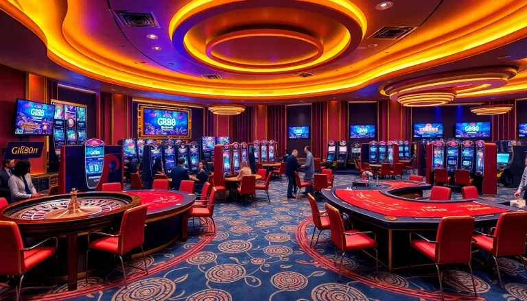 Experience exhilarating gameplay at GK88 COM with vibrant casino tables and exciting slot machines.