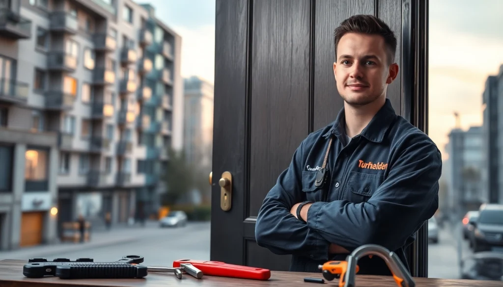 Schlüsseldienst Mannheim – Professioneller Schlüsseldienst, der bei Türproblemen hilft und Fachwissen sowie moderne Werkzeuge zeigt.